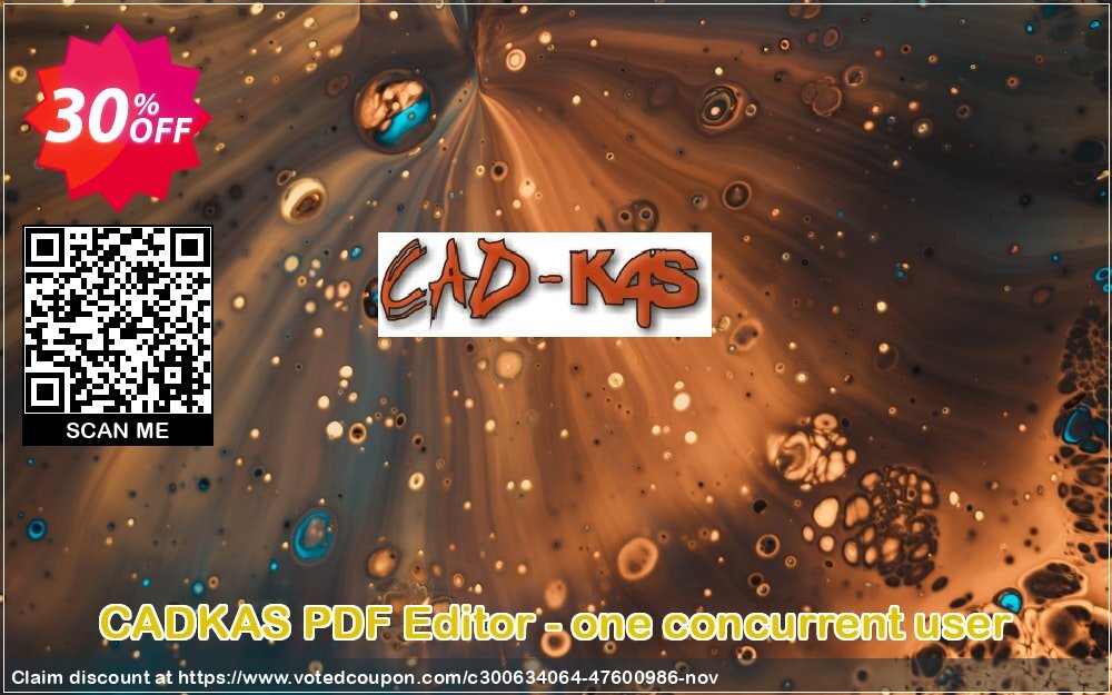 CADKAS PDF Editor - one concurrent user Coupon Code Nov 2024, 30% OFF - VotedCoupon