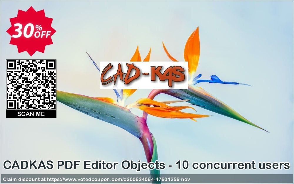 CADKAS PDF Editor Objects - 10 concurrent users Coupon Code Nov 2024, 30% OFF - VotedCoupon