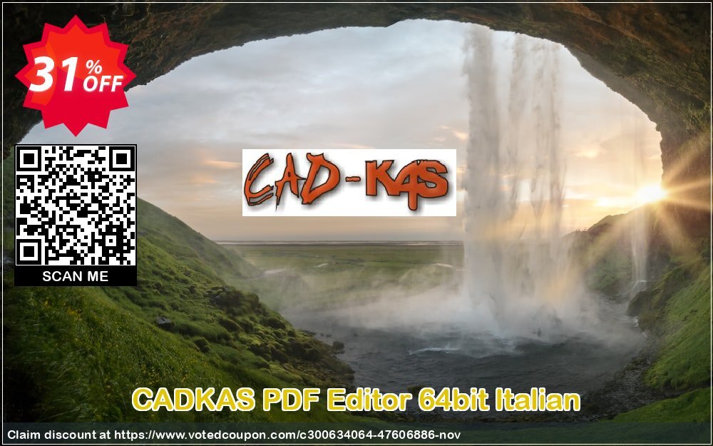 CADKAS PDF Editor 64bit Italian Coupon, discount PDF Editor 64bit Italian Wonderful promotions code 2024. Promotion: Wonderful promotions code of PDF Editor 64bit Italian 2024