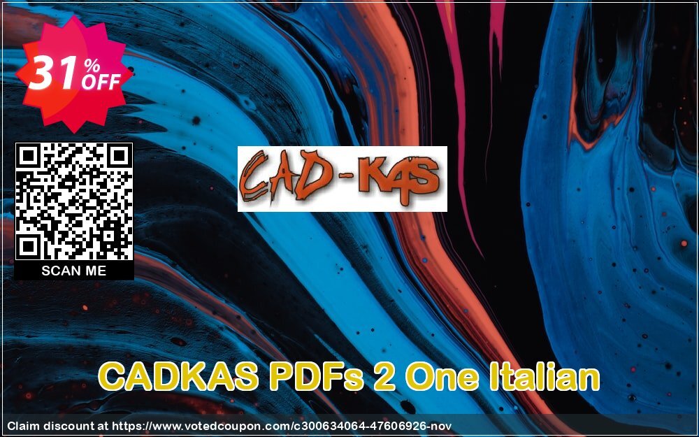 CADKAS PDFs 2 One Italian Coupon, discount PDFs 2 One Italian Best promo code 2024. Promotion: Best promo code of PDFs 2 One Italian 2024