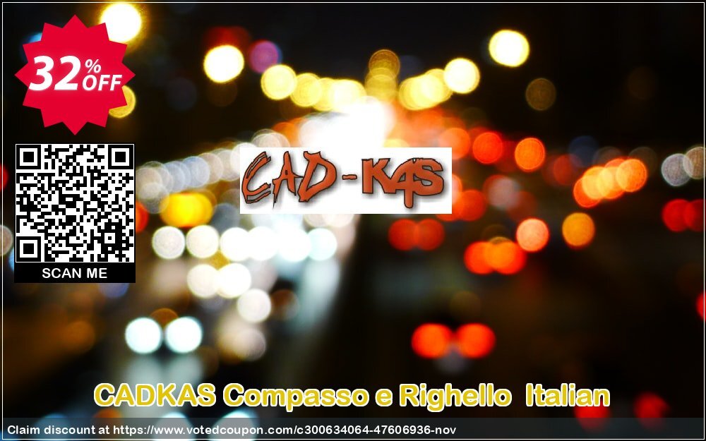 CADKAS Compasso e Righello  Italian Coupon, discount Compasso e Righello  Italian Imposing sales code 2024. Promotion: Imposing sales code of Compasso e Righello  Italian 2024