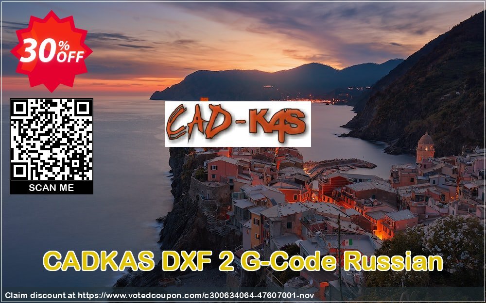 CADKAS DXF 2 G-Code Russian Coupon, discount DXF 2 G-Code Russian Wonderful offer code 2024. Promotion: Wonderful offer code of DXF 2 G-Code Russian 2024