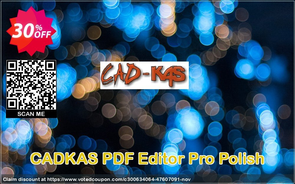 CADKAS PDF Editor Pro Polish Coupon, discount PDF Editor Pro Polish Exclusive deals code 2024. Promotion: Exclusive deals code of PDF Editor Pro Polish 2024