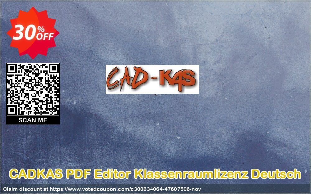 CADKAS PDF Editor Klassenraumlizenz Deutsch Coupon, discount PDF Editor Klassenraumlizenz Deutsch Awesome discount code 2024. Promotion: Awesome discount code of PDF Editor Klassenraumlizenz Deutsch 2024