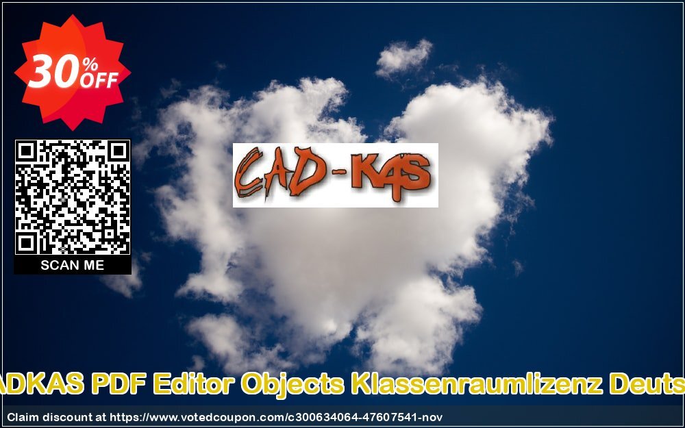 CADKAS PDF Editor Objects Klassenraumlizenz Deutsch Coupon Code Nov 2024, 30% OFF - VotedCoupon