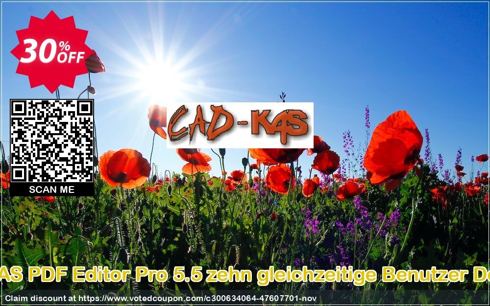 CADKAS PDF Editor Pro 5.5 zehn gleichzeitige Benutzer Deutsch Coupon, discount PDF Editor Pro 5.5 zehn gleichzeitige Benutzer Deutsch Excellent offer code 2024. Promotion: Excellent offer code of PDF Editor Pro 5.5 zehn gleichzeitige Benutzer Deutsch 2024