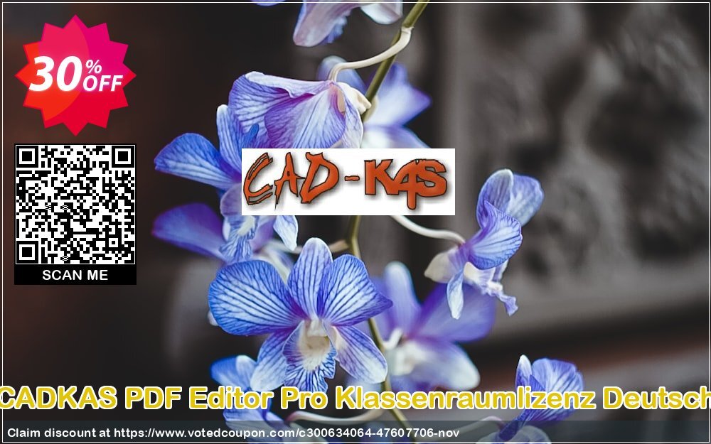 CADKAS PDF Editor Pro Klassenraumlizenz Deutsch Coupon Code Nov 2024, 30% OFF - VotedCoupon