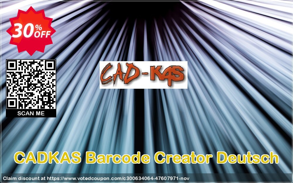 CADKAS Barcode Creator Deutsch Coupon Code Nov 2024, 30% OFF - VotedCoupon