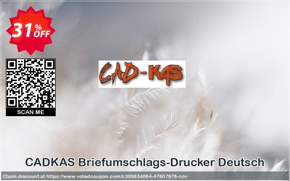 CADKAS Briefumschlags-Drucker Deutsch Coupon Code Nov 2024, 31% OFF - VotedCoupon