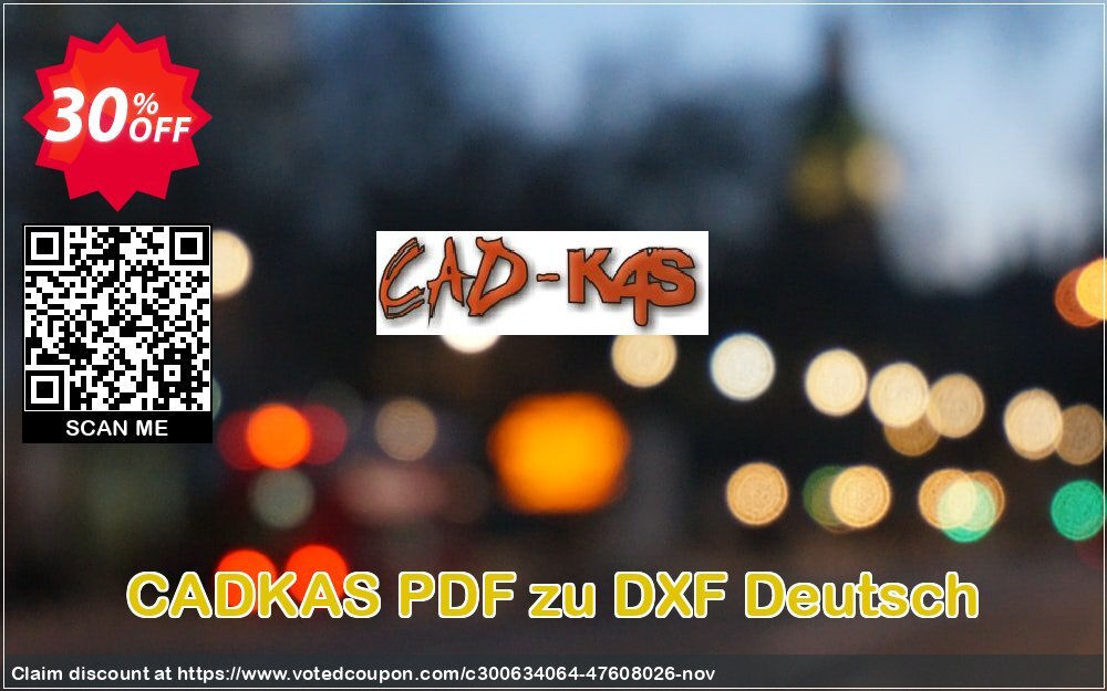 CADKAS PDF zu DXF Deutsch Coupon Code Nov 2024, 30% OFF - VotedCoupon