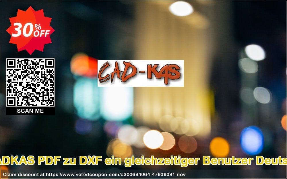 CADKAS PDF zu DXF ein gleichzeitiger Benutzer Deutsch Coupon, discount PDF zu DXF ein gleichzeitiger Benutzer Deutsch Big discount code 2024. Promotion: Big discount code of PDF zu DXF ein gleichzeitiger Benutzer Deutsch 2024