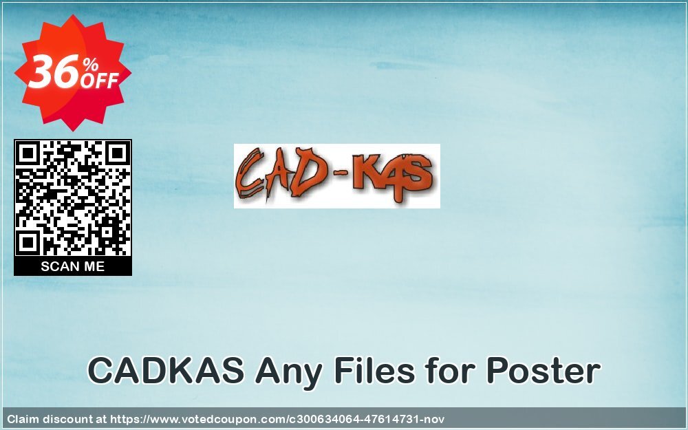 CADKAS Any Files for Poster Coupon Code Nov 2024, 36% OFF - VotedCoupon