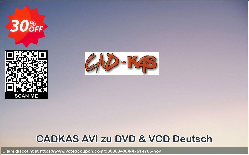 CADKAS AVI zu DVD & VCD Deutsch Coupon, discount AVI zu DVD & VCD Deutsch Awful promo code 2024. Promotion: Awful promo code of AVI zu DVD & VCD Deutsch 2024