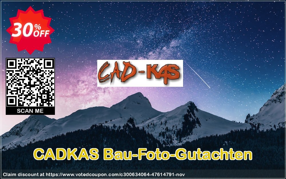 CADKAS Bau-Foto-Gutachten Coupon Code Nov 2024, 30% OFF - VotedCoupon