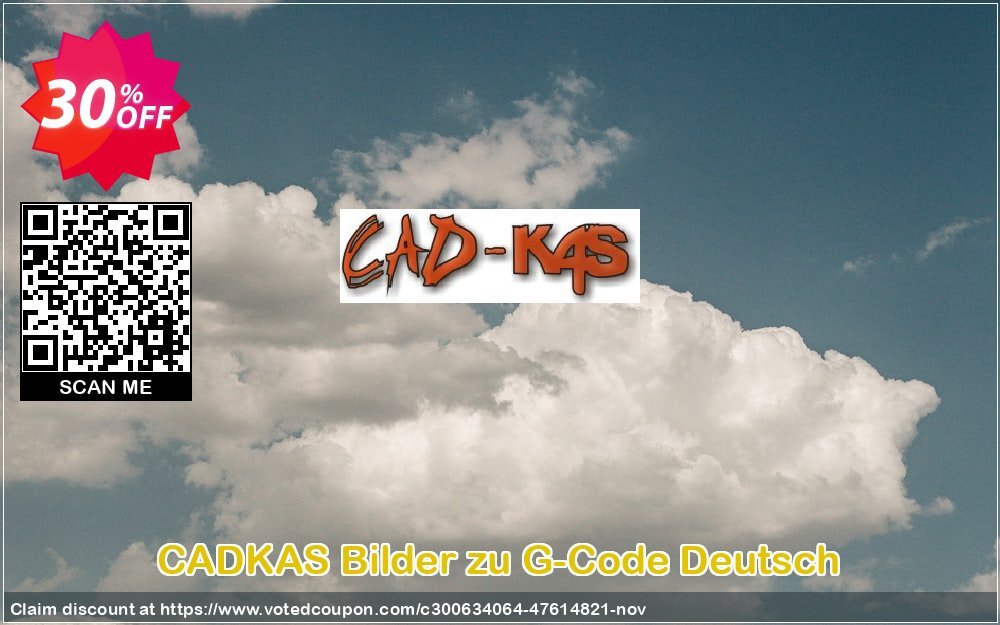 CADKAS Bilder zu G-Code Deutsch Coupon, discount Bilder zu G-Code Deutsch Wonderful discount code 2024. Promotion: Wonderful discount code of Bilder zu G-Code Deutsch 2024