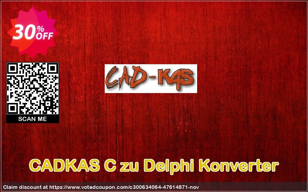 CADKAS C zu Delphi Konverter Coupon Code Nov 2024, 30% OFF - VotedCoupon