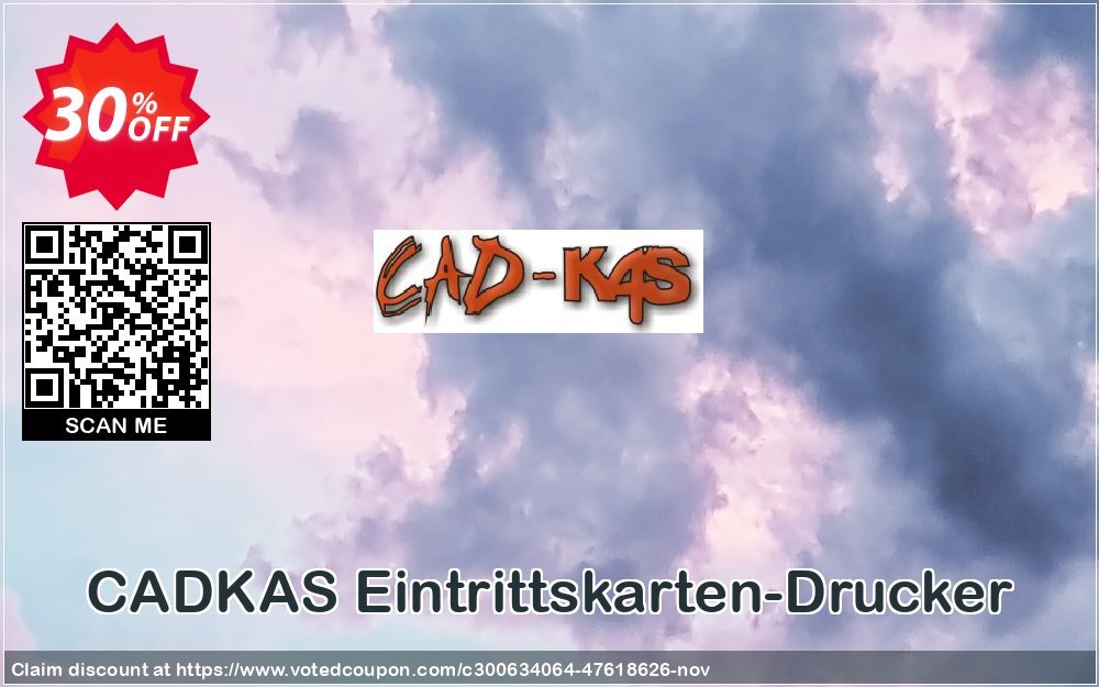 CADKAS Eintrittskarten-Drucker Coupon Code Nov 2024, 30% OFF - VotedCoupon