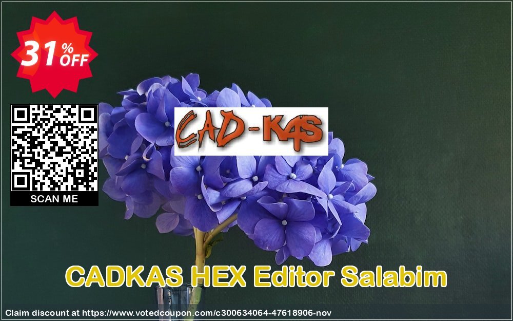 CADKAS HEX Editor Salabim Coupon Code Nov 2024, 31% OFF - VotedCoupon