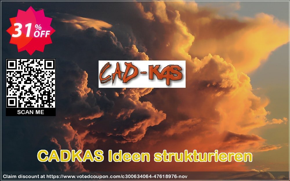 CADKAS Ideen strukturieren Coupon, discount Ideen strukturieren Amazing sales code 2024. Promotion: Amazing sales code of Ideen strukturieren 2024