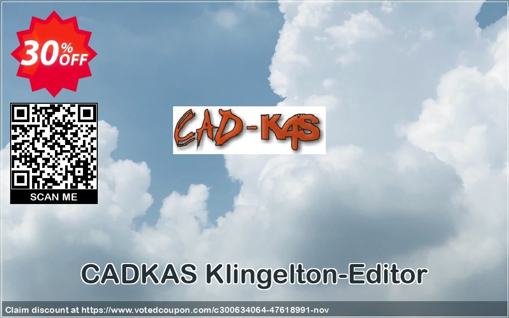 CADKAS Klingelton-Editor Coupon, discount Klingelton-Editor Formidable deals code 2024. Promotion: Formidable deals code of Klingelton-Editor 2024