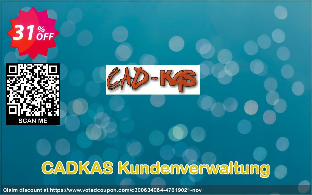 CADKAS Kundenverwaltung Coupon, discount Kundenverwaltung Awful discount code 2024. Promotion: Awful discount code of Kundenverwaltung 2024