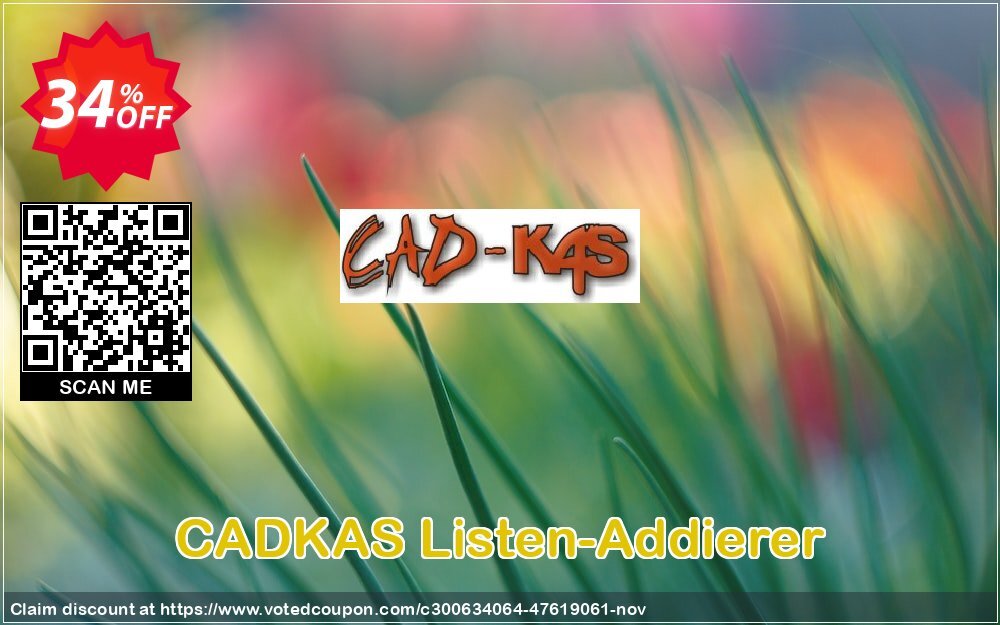 CADKAS Listen-Addierer Coupon, discount Listen-Addierer Fearsome deals code 2024. Promotion: Fearsome deals code of Listen-Addierer 2024