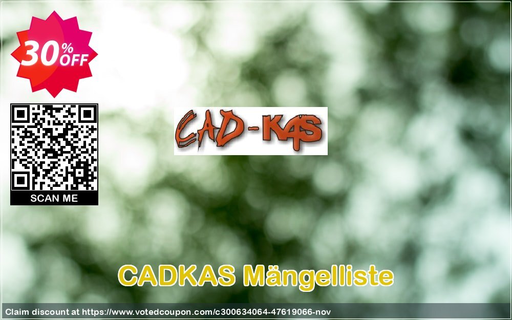 CADKAS Mängelliste Coupon Code Nov 2024, 30% OFF - VotedCoupon