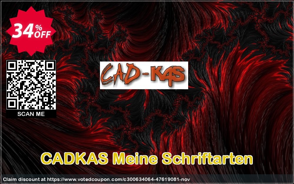 CADKAS Meine Schriftarten Coupon, discount Meine Schriftarten Stirring sales code 2024. Promotion: Stirring sales code of Meine Schriftarten 2024