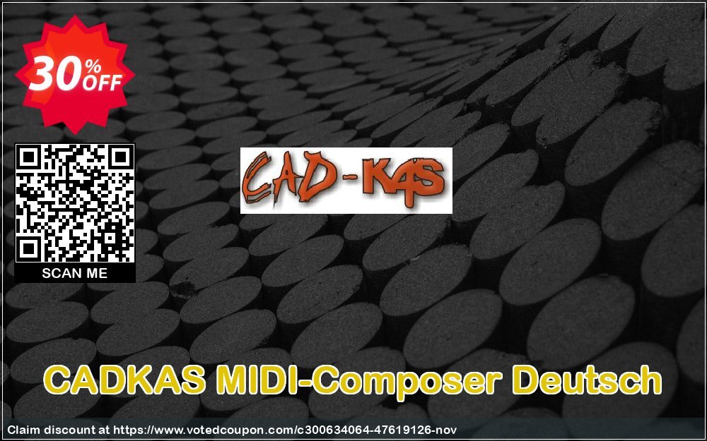 CADKAS MIDI-Composer Deutsch Coupon, discount MIDI-Composer Deutsch Imposing discount code 2024. Promotion: Imposing discount code of MIDI-Composer Deutsch 2024