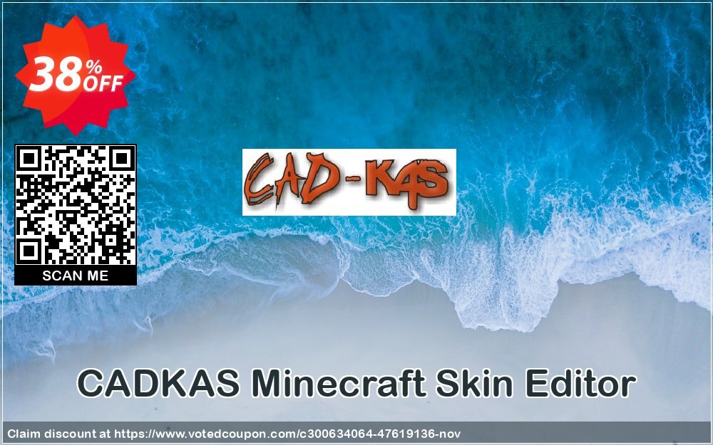 CADKAS Minecraft Skin Editor Coupon Code Nov 2024, 38% OFF - VotedCoupon