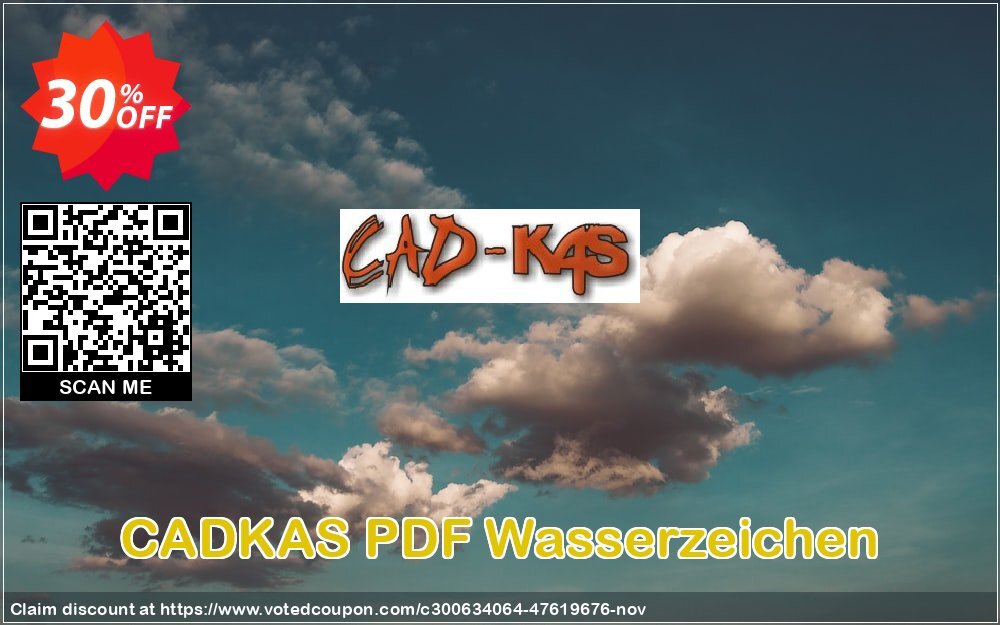 CADKAS PDF Wasserzeichen Coupon Code Nov 2024, 30% OFF - VotedCoupon