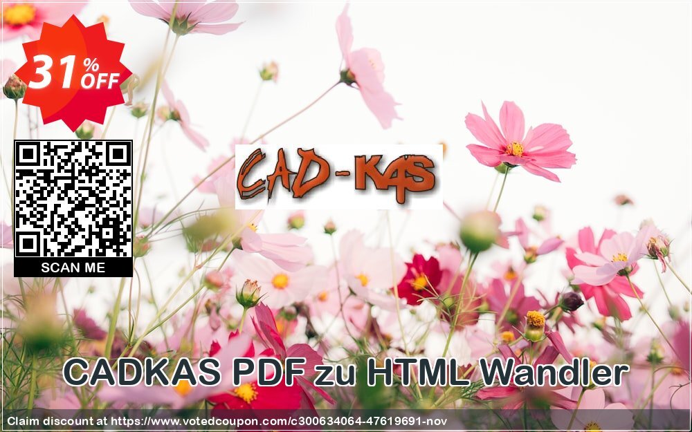 CADKAS PDF zu HTML Wandler Coupon, discount PDF zu HTML Wandler Best deals code 2024. Promotion: Best deals code of PDF zu HTML Wandler 2024