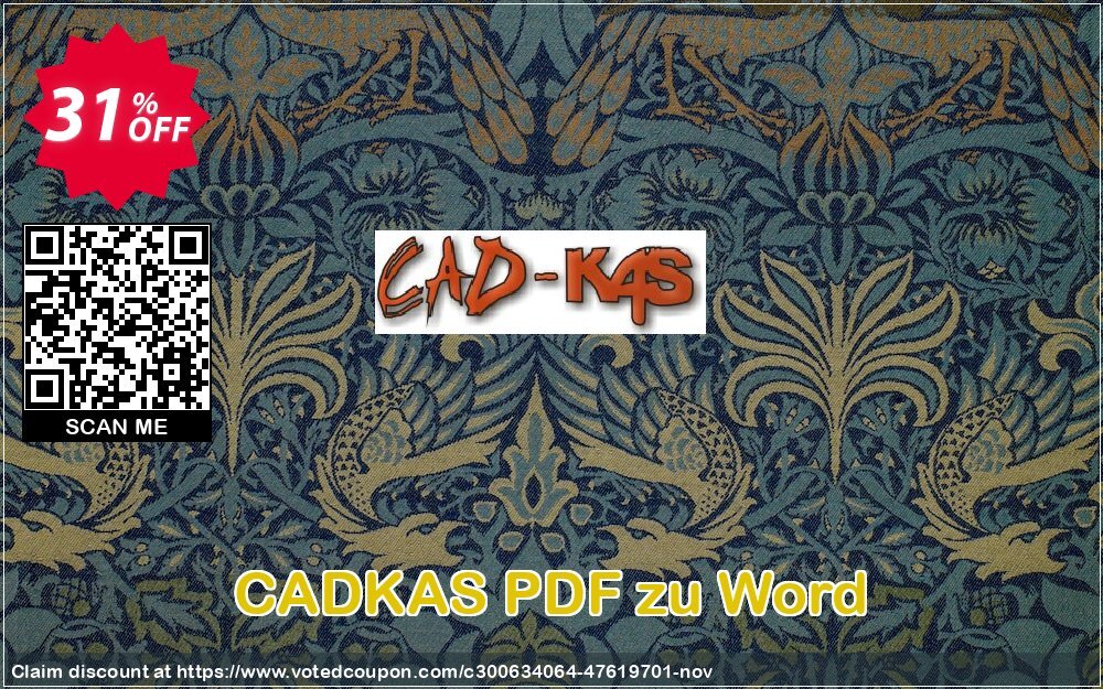 CADKAS PDF zu Word Coupon, discount PDF zu Word Imposing promo code 2024. Promotion: Imposing promo code of PDF zu Word 2024