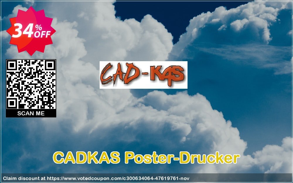 CADKAS Poster-Drucker Coupon, discount Poster-Drucker Big deals code 2024. Promotion: Big deals code of Poster-Drucker 2024