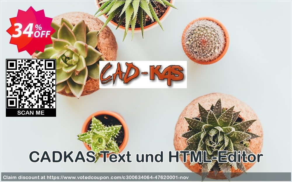 CADKAS Text und HTML-Editor Coupon Code Nov 2024, 34% OFF - VotedCoupon