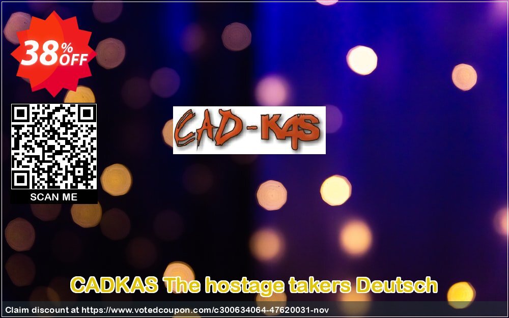 CADKAS The hostage takers Deutsch Coupon, discount The hostage takers Deutsch Wondrous discounts code 2024. Promotion: Wondrous discounts code of The hostage takers Deutsch 2024