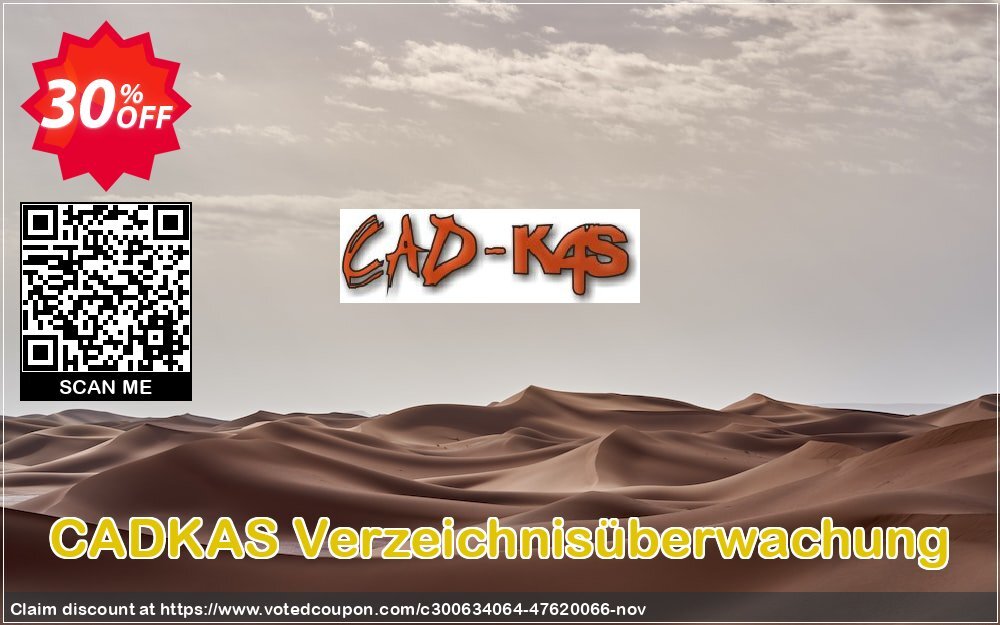 CADKAS Verzeichnisüberwachung Coupon, discount Verzeichnisüberwachung Amazing discounts code 2024. Promotion: Amazing discounts code of Verzeichnisüberwachung 2024