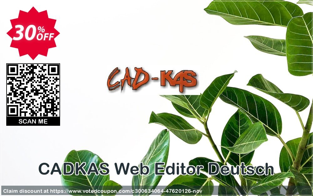 CADKAS Web Editor Deutsch Coupon, discount Web Editor Deutsch Amazing offer code 2024. Promotion: Amazing offer code of Web Editor Deutsch 2024