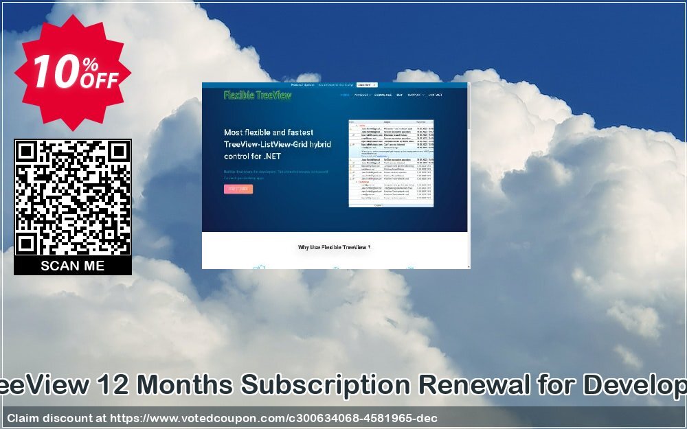 Flexible TreeView 12 Months Subscription Renewal for Developer Plan Coupon, discount 12 Months Subscription Renewal for Developer License Fearsome promotions code 2024. Promotion: Fearsome promotions code of 12 Months Subscription Renewal for Developer License 2024