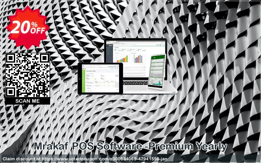 Mrakaf POS Software -Premium Yearly voted-on promotion codes