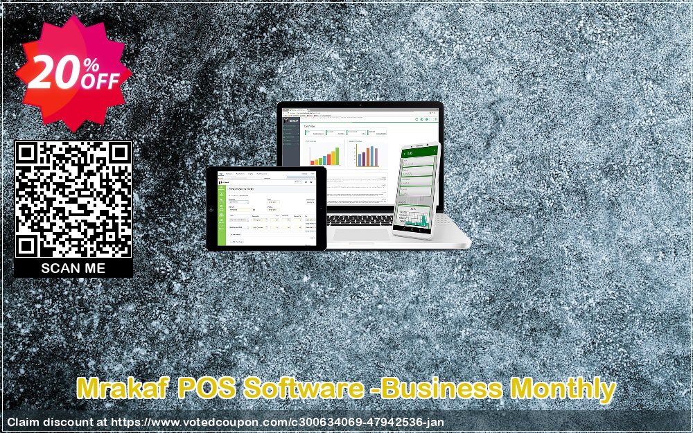 Mrakaf POS Software -Business Monthly voted-on promotion codes