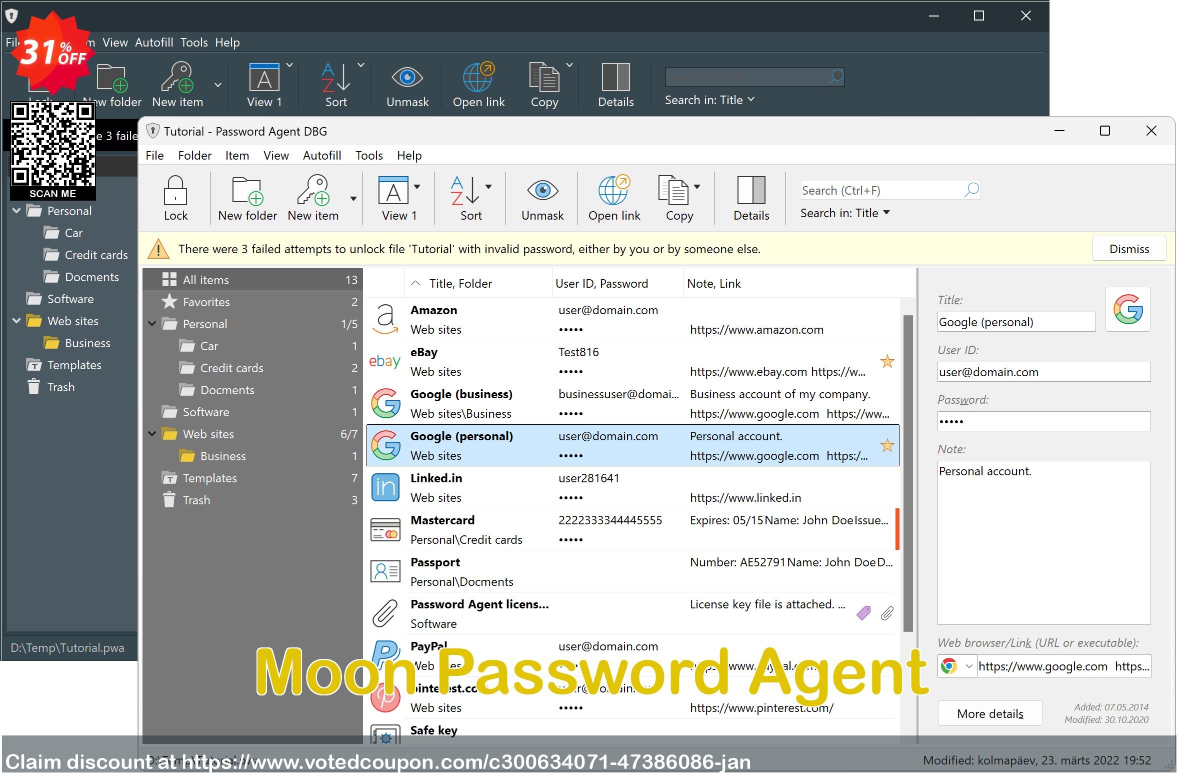 Moon Password Agent Coupon Code Jan 2025, 31% OFF - VotedCoupon