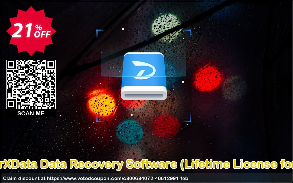 RecoverXData Data Recovery Software, Lifetime Plan for 3 PCs  Coupon Code Feb 2025, 21% OFF - VotedCoupon