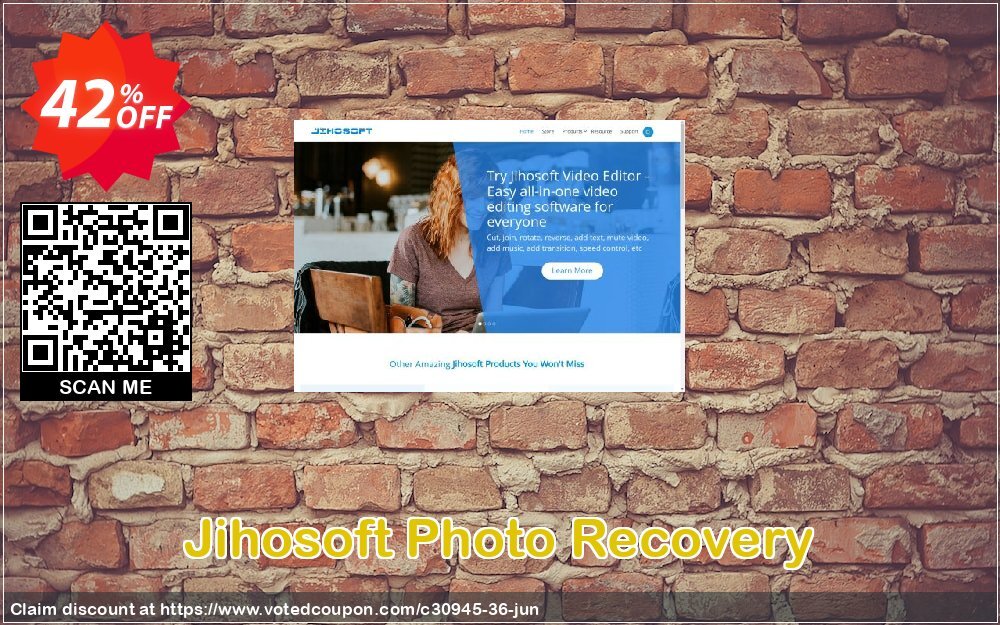 Jihosoft Photo Recovery Coupon, discount Jihosoft (30945). Promotion: 