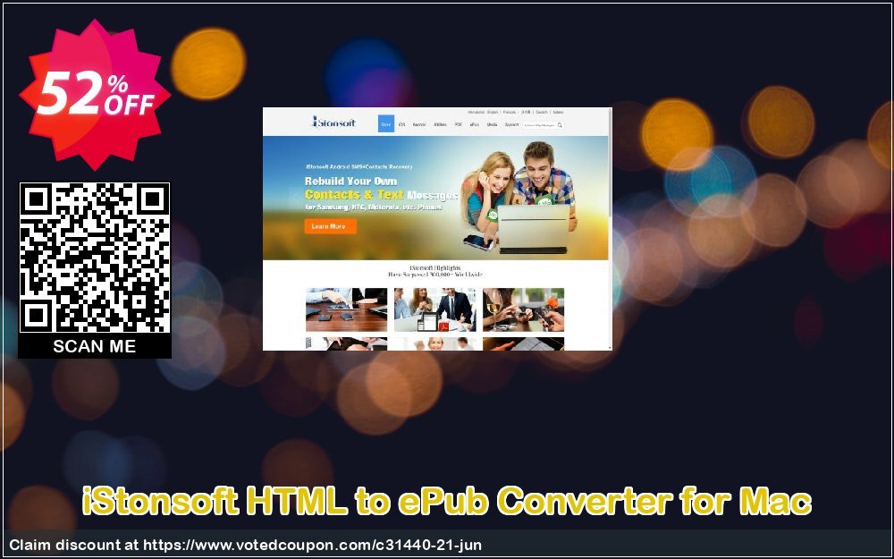 iStonsoft HTML to ePub Converter for MAC Coupon Code Jun 2024, 52% OFF - VotedCoupon