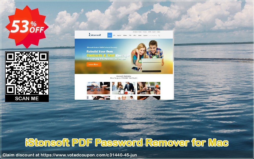 iStonsoft PDF Password Remover for MAC Coupon, discount 60% off. Promotion: 