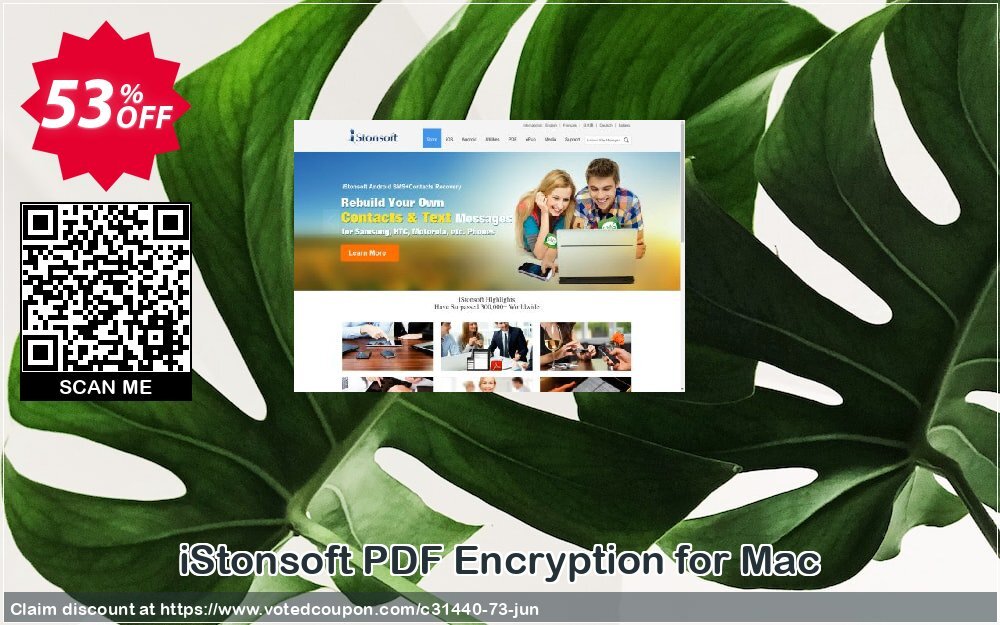 iStonsoft PDF Encryption for MAC Coupon Code Jun 2024, 53% OFF - VotedCoupon