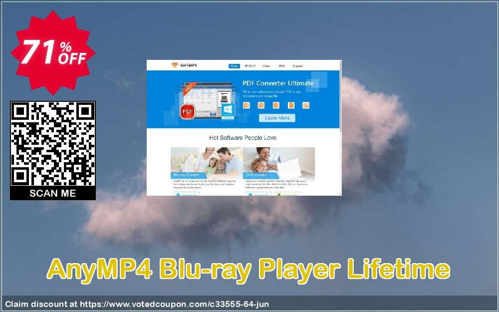 AnyMP4 Blu-ray Player Lifetime