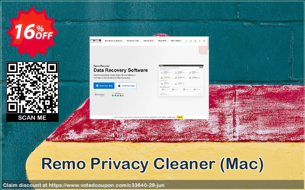 Remo Privacy Cleaner, MAC  Coupon, discount 15% Remosoftware. Promotion: 5% CJ Sitewide