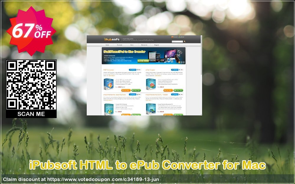 iPubsoft HTML to ePub Converter for MAC